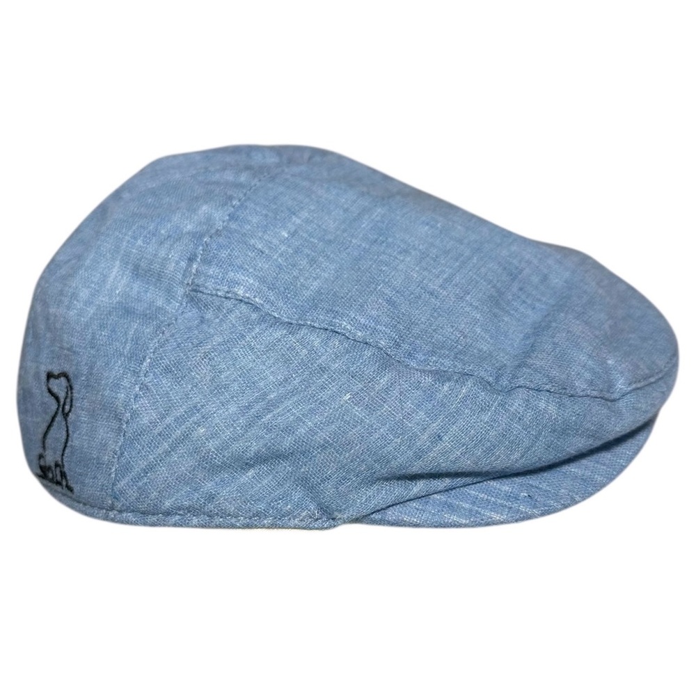 Me & Henry Flat Cap 0-6 months Denim Blue Hat